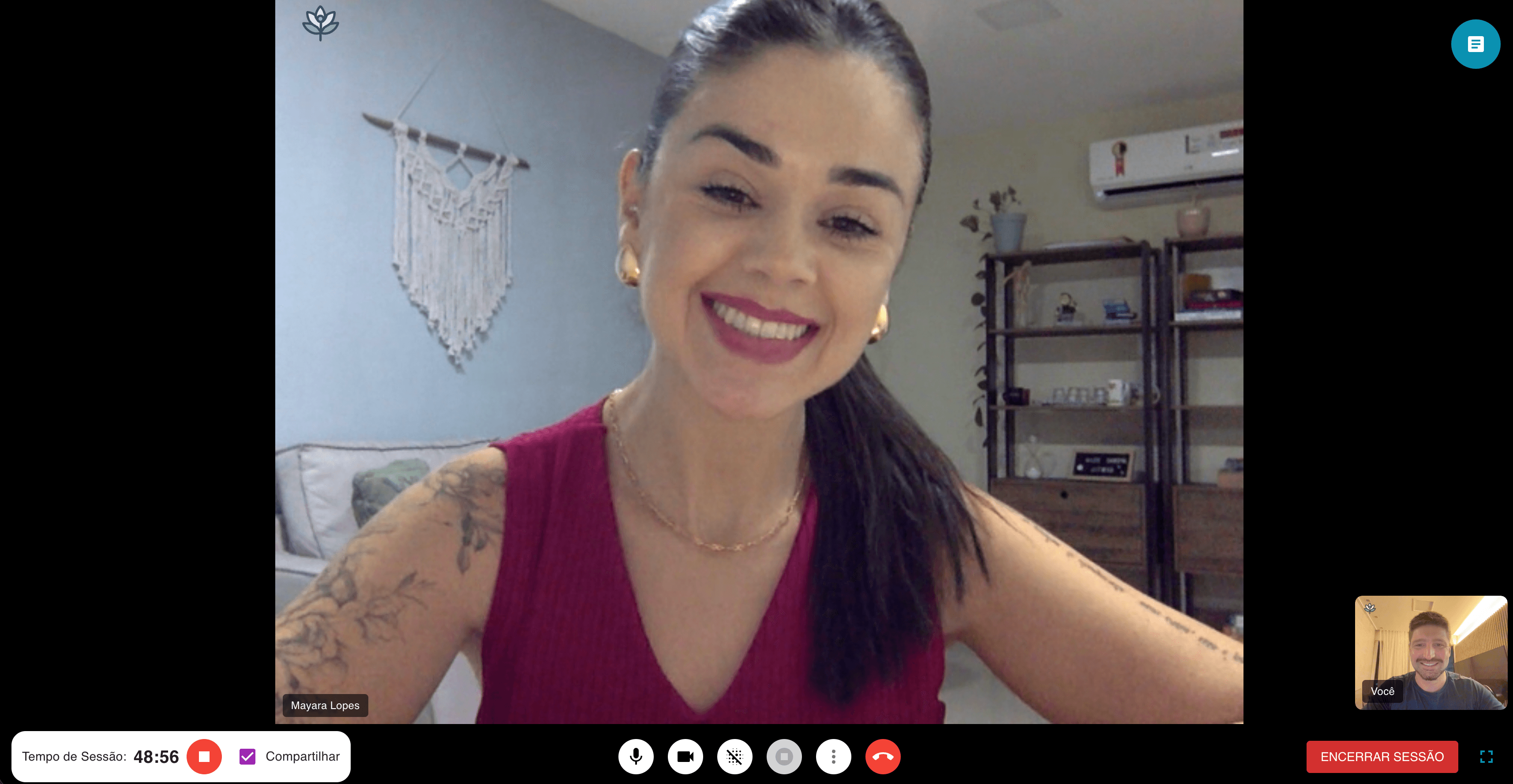 Sessões virtuais simples, seguras e com consentimento